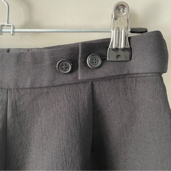 Aritzia Wilfred High Waisted Trouser Shorts Black 2 - Picture 5 of 9